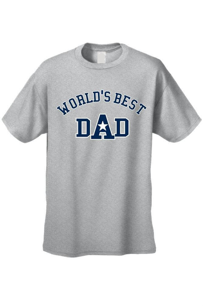 世界'最好的爸爸T恤。