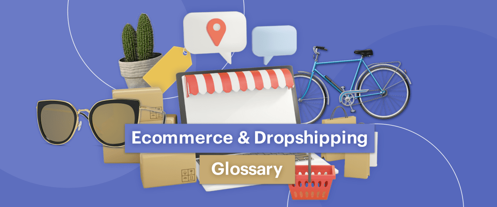 ecommerce and dropshipping glossary cover